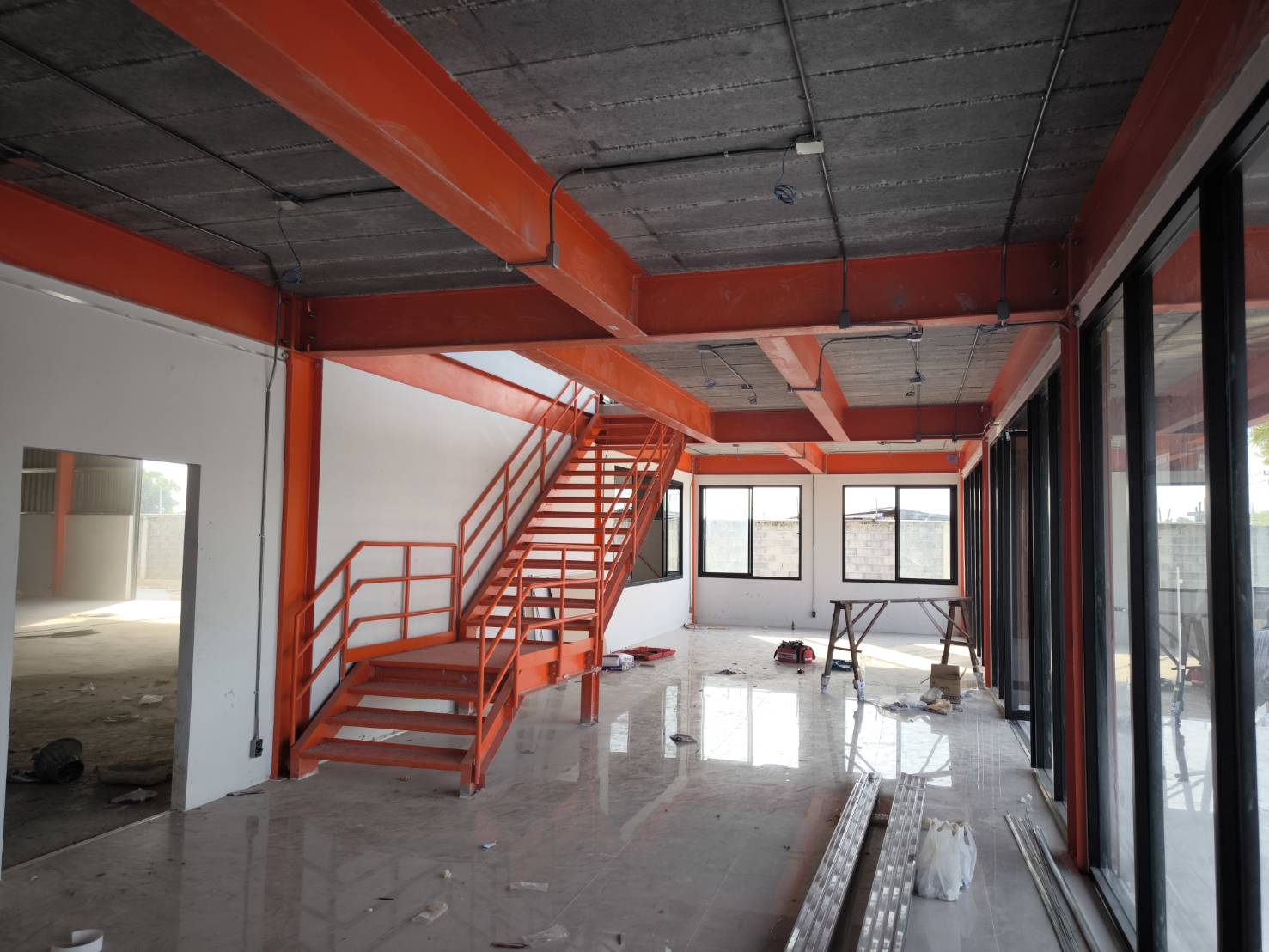 ภาพภายนอกโรงงานระบบ PEB