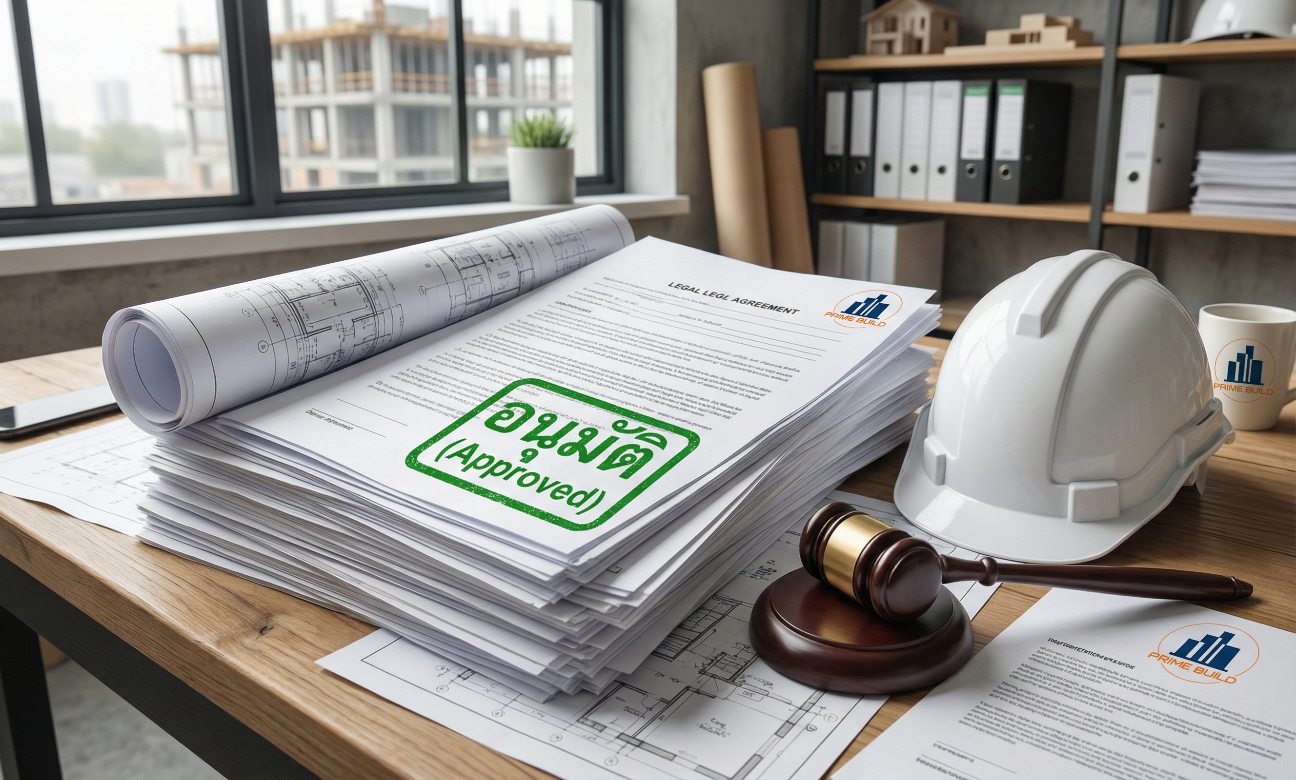 เอกสารกฎหมาย & ใบอนุญาต ก่อนตอกเสาเข็ม